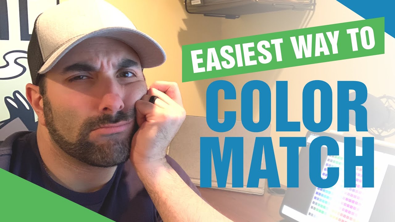 The Easiest Way To Color Match for Sign/Print Shop Owners - YouTube