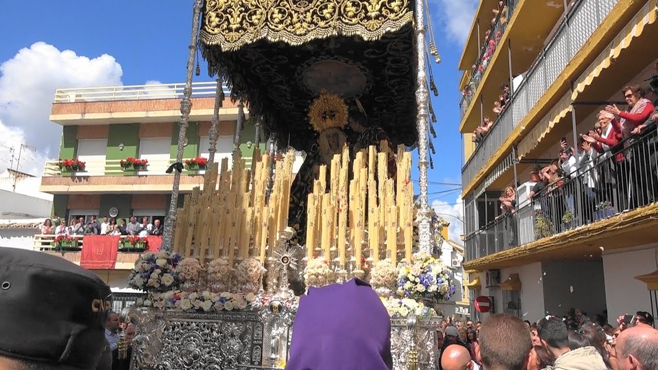Semana santa de Morón 2019 - Virgen de los Dolores parte 2 de 2