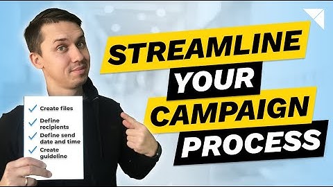 How to Streamline Your Email Marketing Campaign Process | Checklist