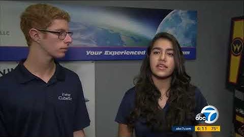 KABC 7 - Irvine CubeSat STEM Program Integration