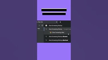Google Chrome New Shortcut To Clear Browsing Data