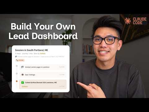 How I Track Every Lead on My Directory (Build This in Claude Code) thumbnail