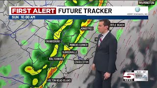 VIDEO: Fast-moving cold front could bring damaging winds, storms to Lowcountry