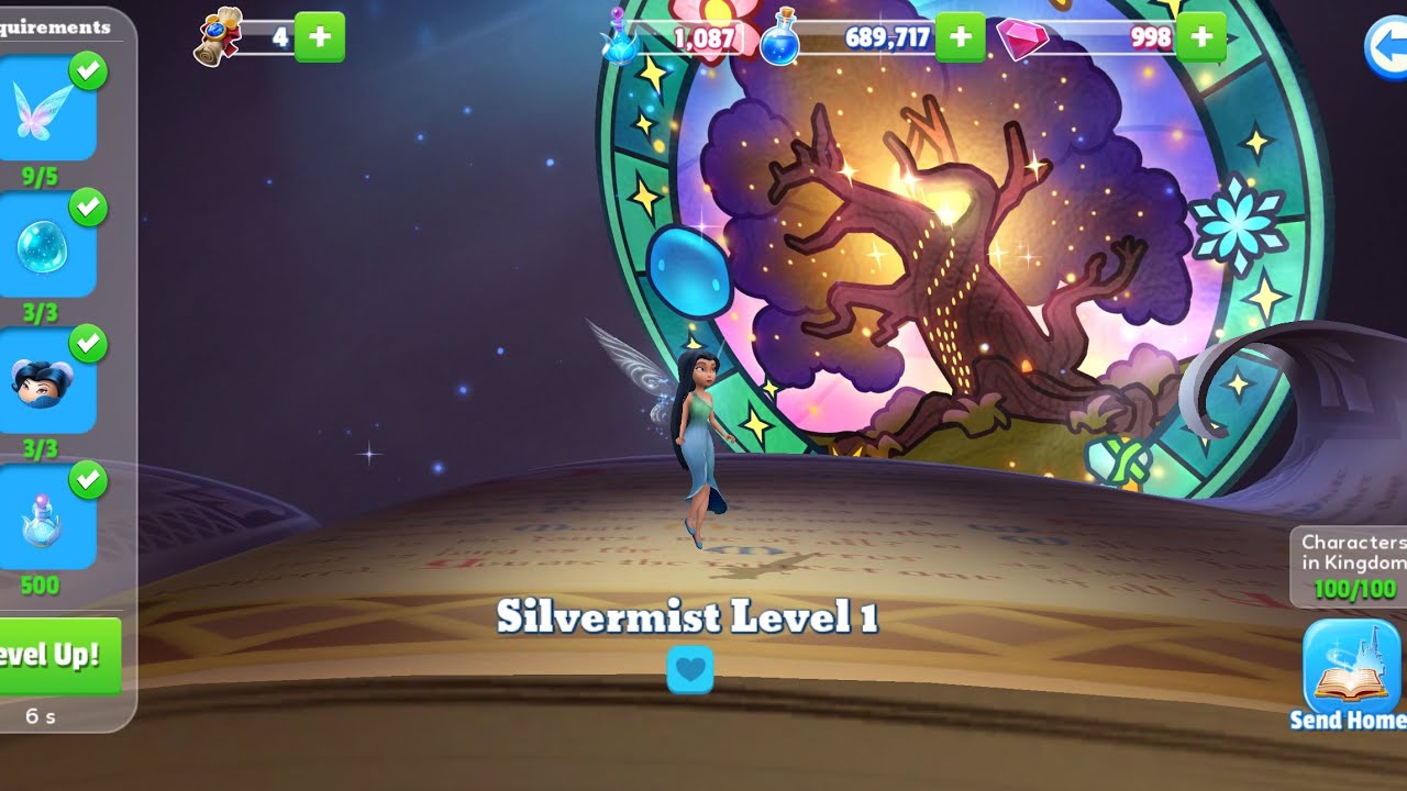 Magic Kingdoms 💙 pt. 64 …….level up, Silvermist! 💧