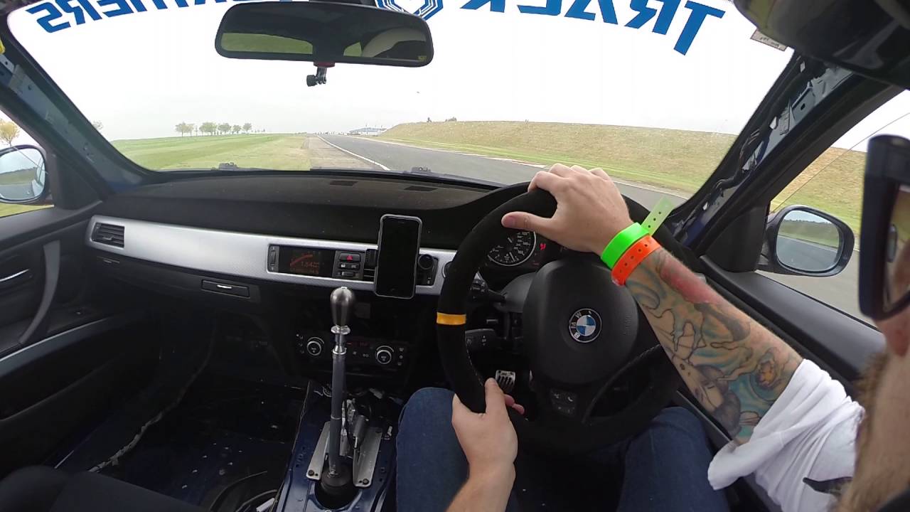 BMW 335d E91 Manual Bedford GT circuit YouTube