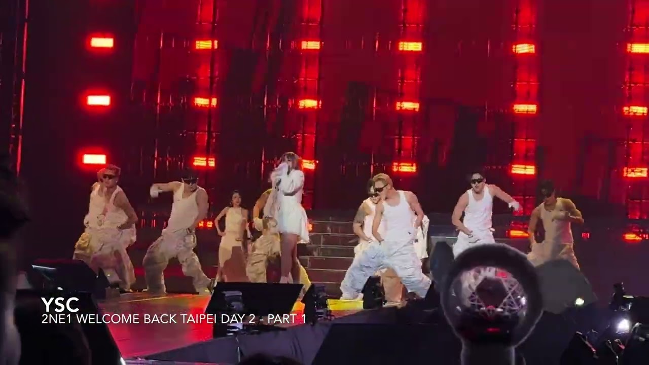 2NE1 WELCOME BACK TAIPEI DAY 2 - PART 1