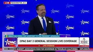 FULL SPEECH: Sebastian Gorka Speaks at CPAC 2025 Day Two - 2/21/25