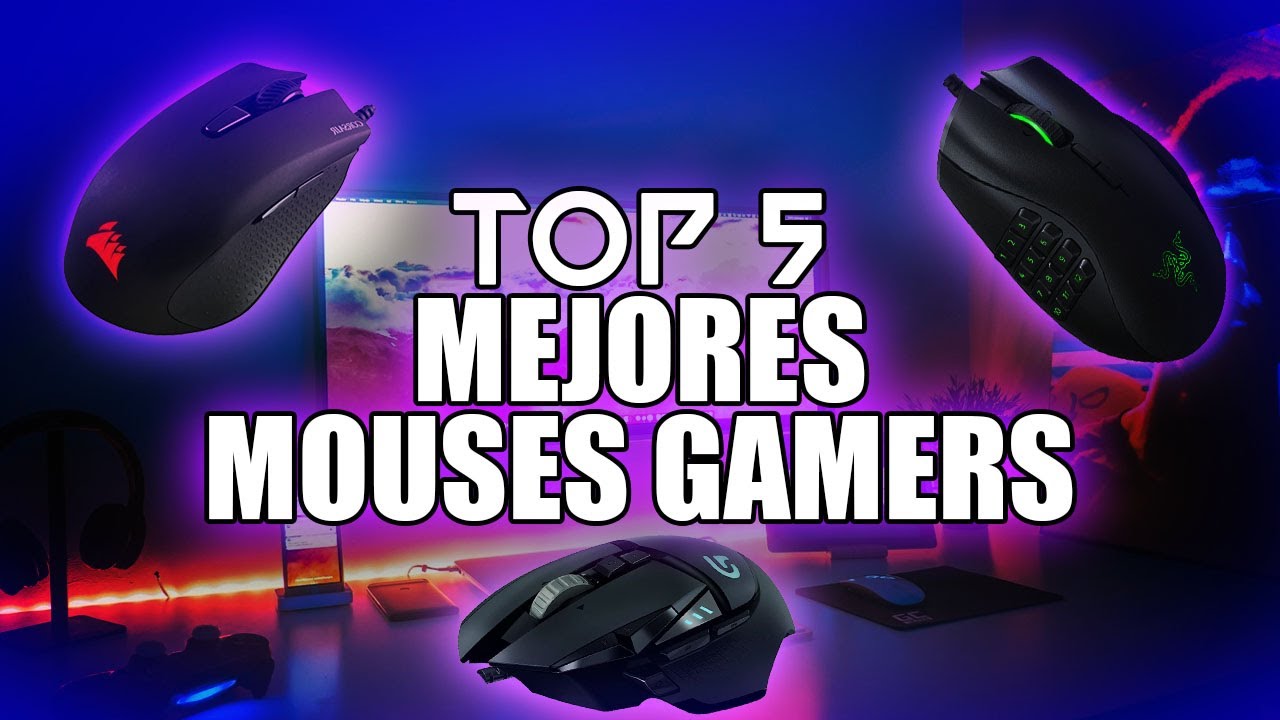 🚀 TOP 5 MEJORES MOUSES GAMERS 2020 🤩 Calidad/Precio 🔥