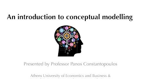 An introduction to Conceptual Modelling - Part 1: Information modelling