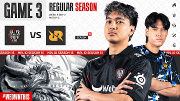 ALTER EGO vs RRQ HOSHI | Regular Season Week 8 Day 2 | Game 3 | #MPLIDS15