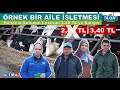 Örnek Bir Aile İşletmesi | Holstein Sütünün Litresini 3.40 TL'ye Satıyor