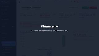 Viagilize: A tela Financeiro | tutorial do sistema para agências de viagens