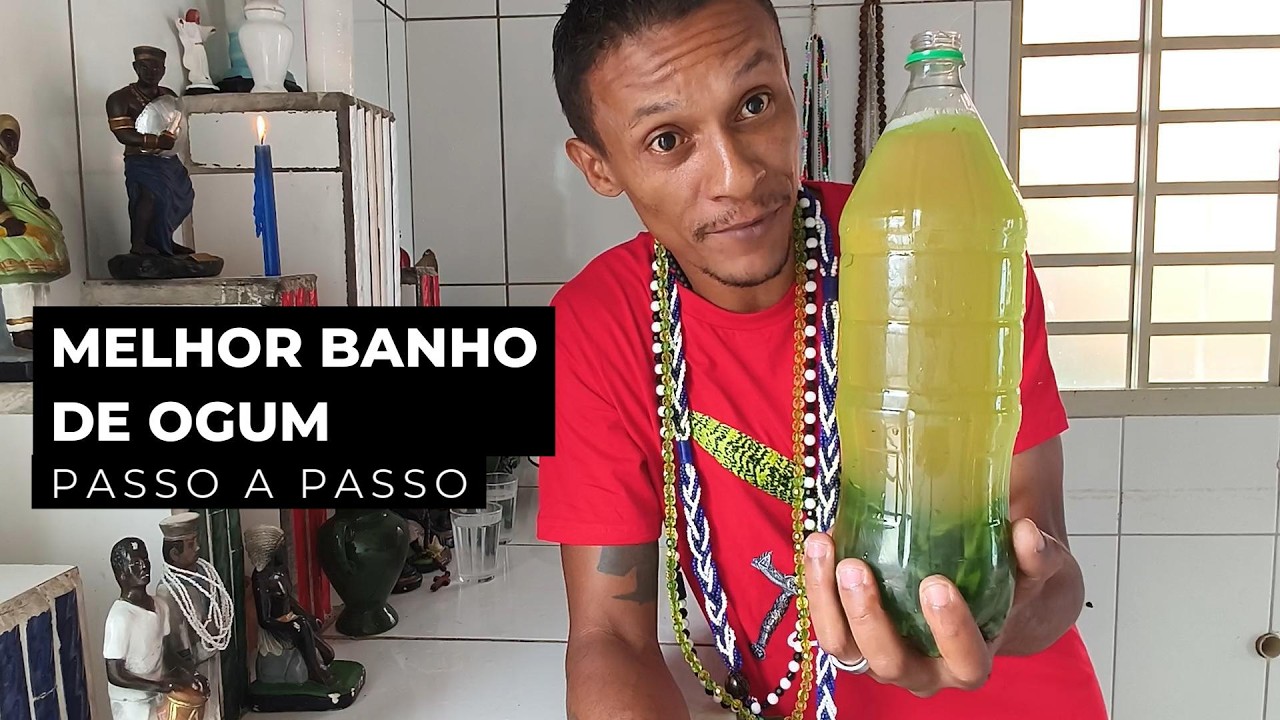 MELHOR BANHO DE OGUM 🔴Passo a Passo