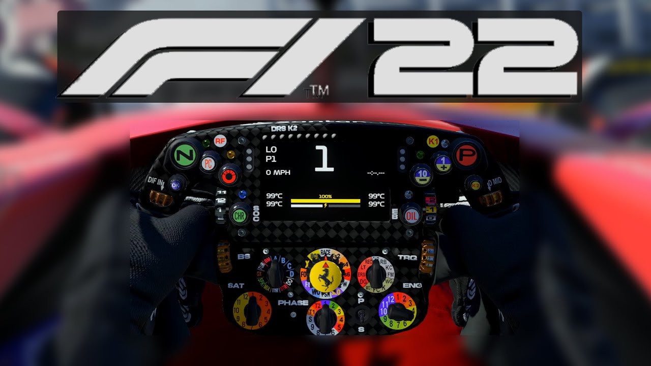F1 22 Wheel Settings V1 Fanatec / Thrustmaster / Logitech YouTube