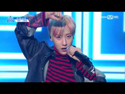 Produce 101 Season 2: 1:1 Eye Contact ㅣSon Dongmyeong – ♬ BEAST 'Shock' ♬