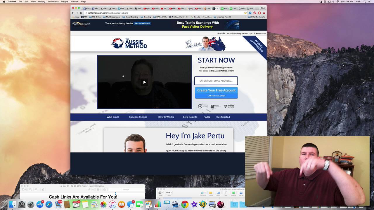 Day 36 12-27-2015 Traffic Monsoon 101 Ad Packs