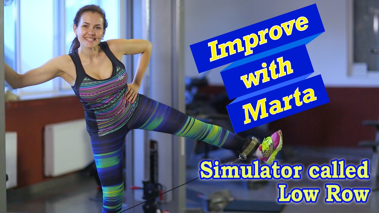 One Legged Cable Kickback Improve with Marta YouTube