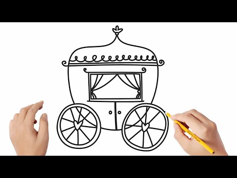 Video: Cómo Dibujar Un Carruaje