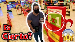 Es cierto el 2X1 Maquillaje? 😱 | La verdad JULIO REGALADO ✅ (Supermercado MEXICANO) Gaste $35 USD 🤩