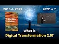 What is Digital Transformation 2.0 - Episode 40