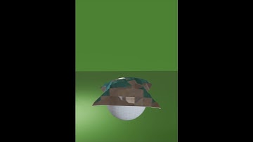 1 Face vs 1000 Faces: The Power of Geometry 🤯 #3d #veo3 #cgi#blender #physicssimulation #destruction