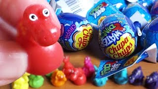 알록달록 워터 다이노스 공룡 총집합 16알 한박스, chupa chups water dinos 16 eggs