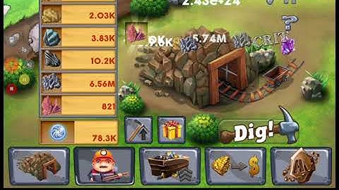 Clicker mine idle tycoon ; Episode 1