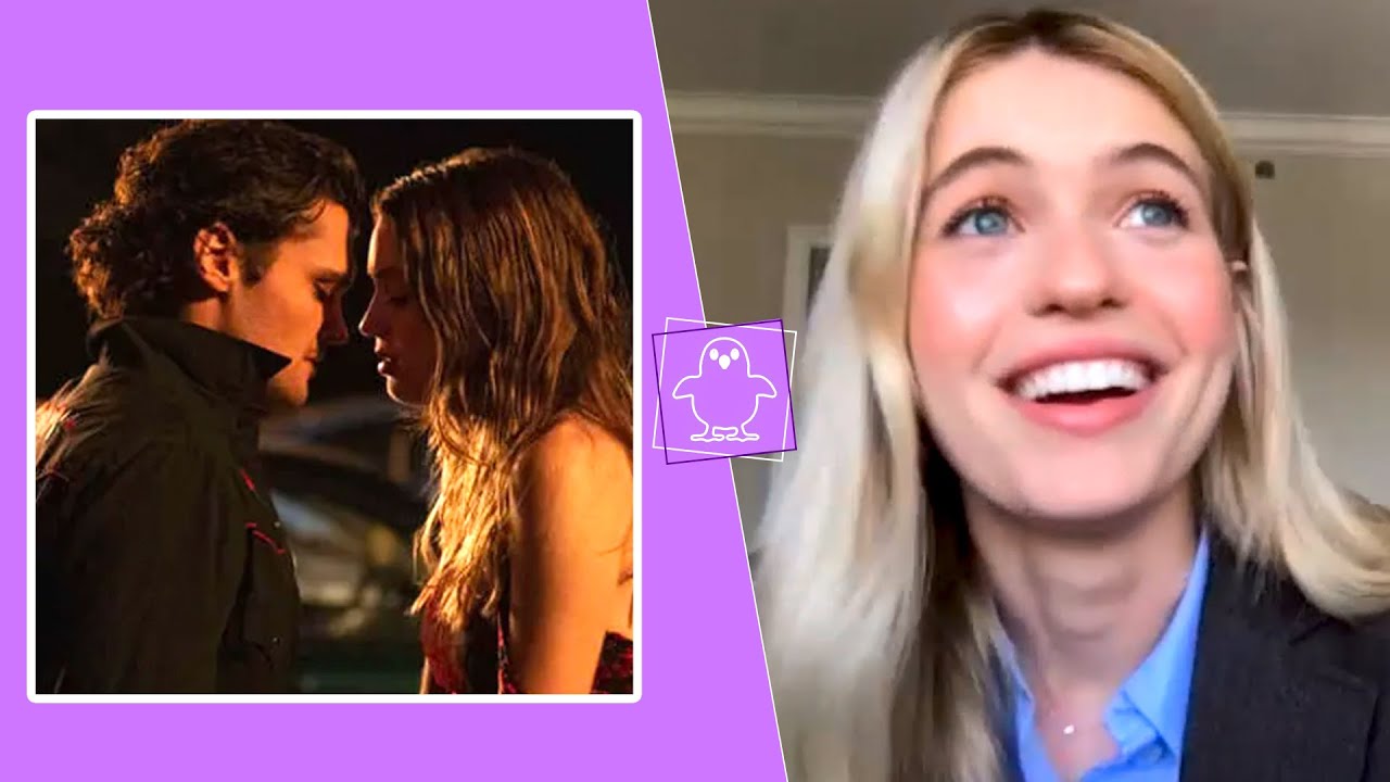 Olivia Scott Welch Talks PANIC Kiss Scene - YouTube