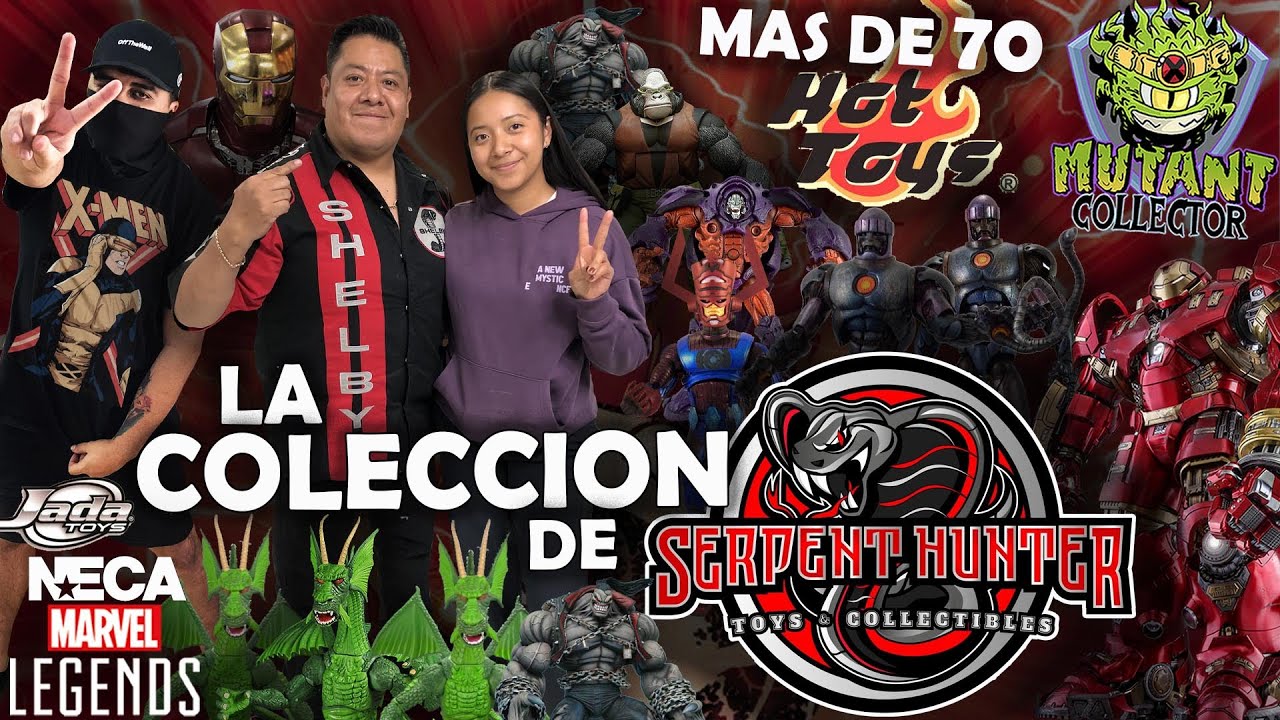 Visitando la Colección! de SPARTANO RODRIGUEZ !! Tiene mas de 70 HotToys✨Video2025 | SERPENT HUNTER🐍
