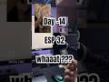 Day-14 | ESP32 | #esp32project #techguide #techinfo #learntech #esp32 #smartroom #techseries #setup
