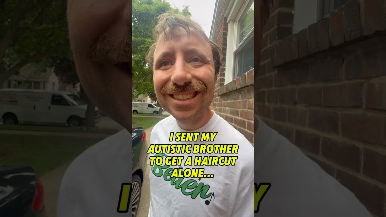 His First Time Getting a Haircut Alone… You Won’t Believe This