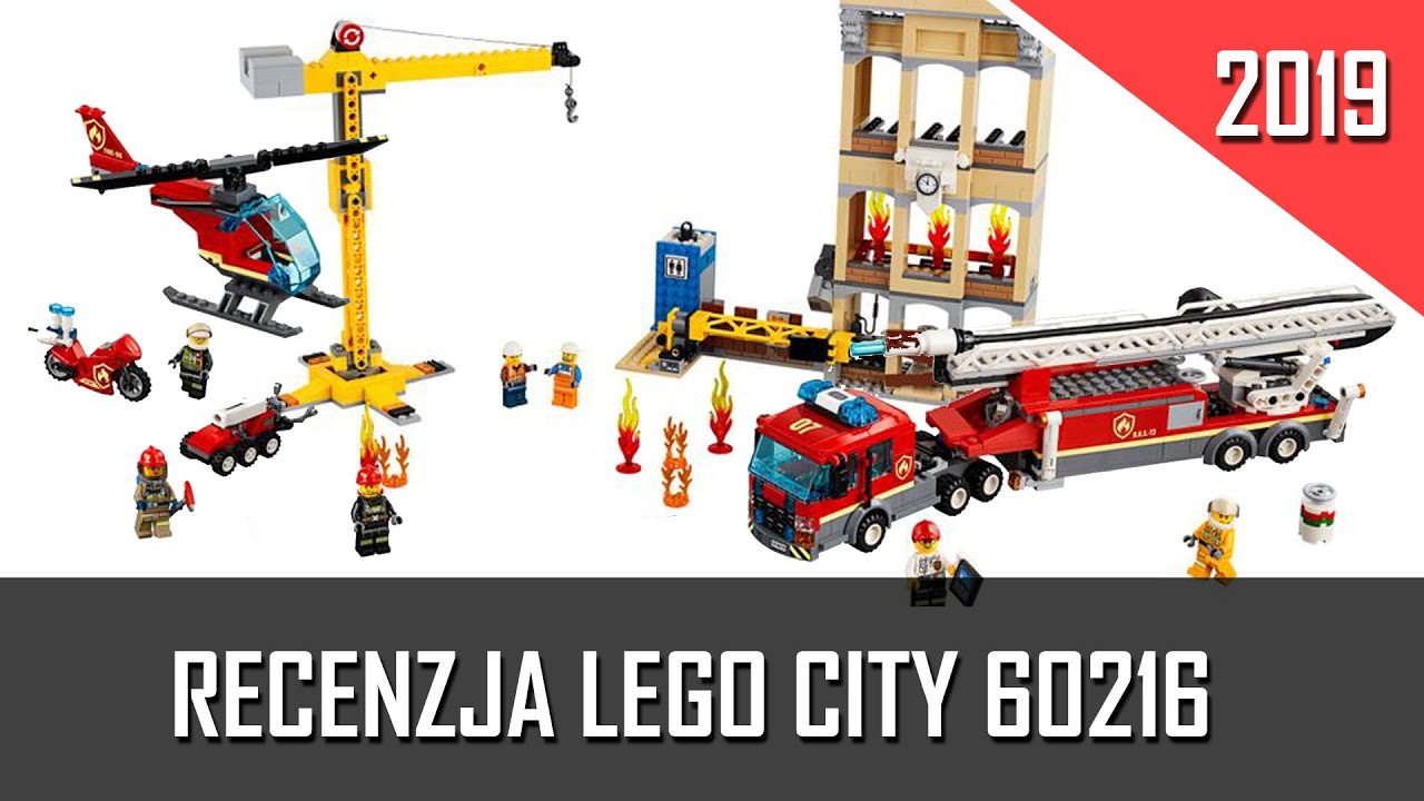 Klocki Lego City Straz Pozarna W Srodmiesciu 19 Recenzja U Norberta Youtube