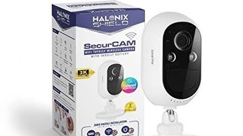 How to Install Halonix Battery Camera with Wifi | Battery Camera Installation Guide @technocares