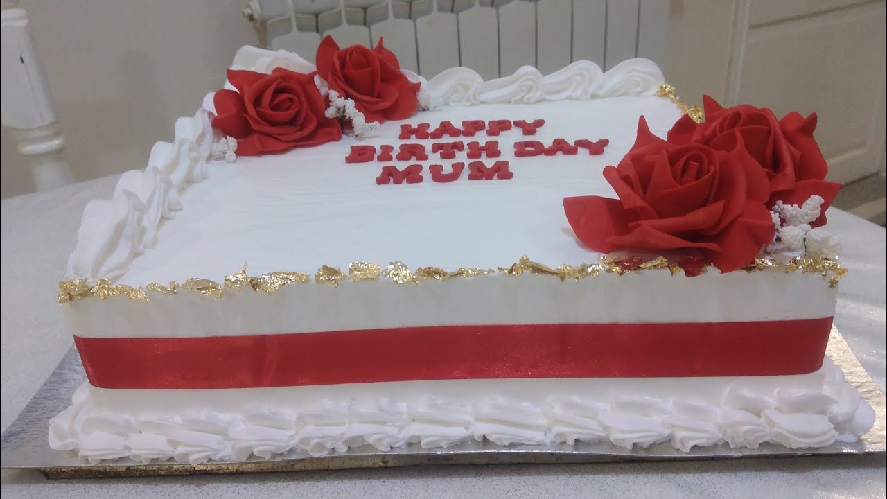 كيكة عيد ميلاد🎂و جينواز ناجحة 100%👌 مع حشو رائع😋و كل تفاصيل الطلبية و سعر البيع 💶💰