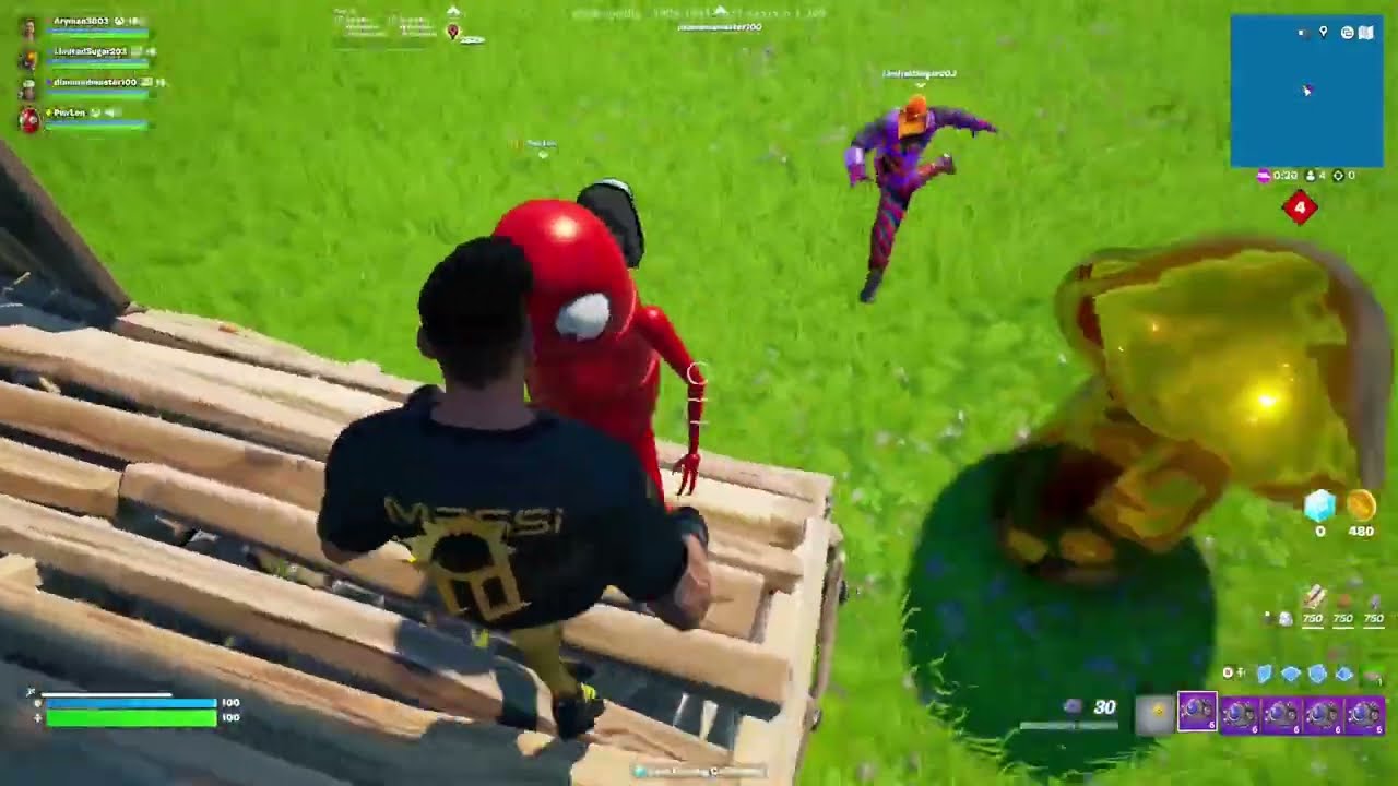 I Shockwaved Everyone Into The Storm To Win!