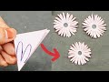 How to make paper flower #video #viralvideo #craft #trending