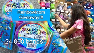 Rainbowloom Band Giveaway + FOLLOW ME AROUND MICHAELS! || Emiline’s Loomtique