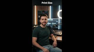 Photo Printing Tips 13 : Print Size