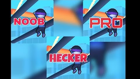 Roof Rails (NOOB vs PRO vs HACKER)