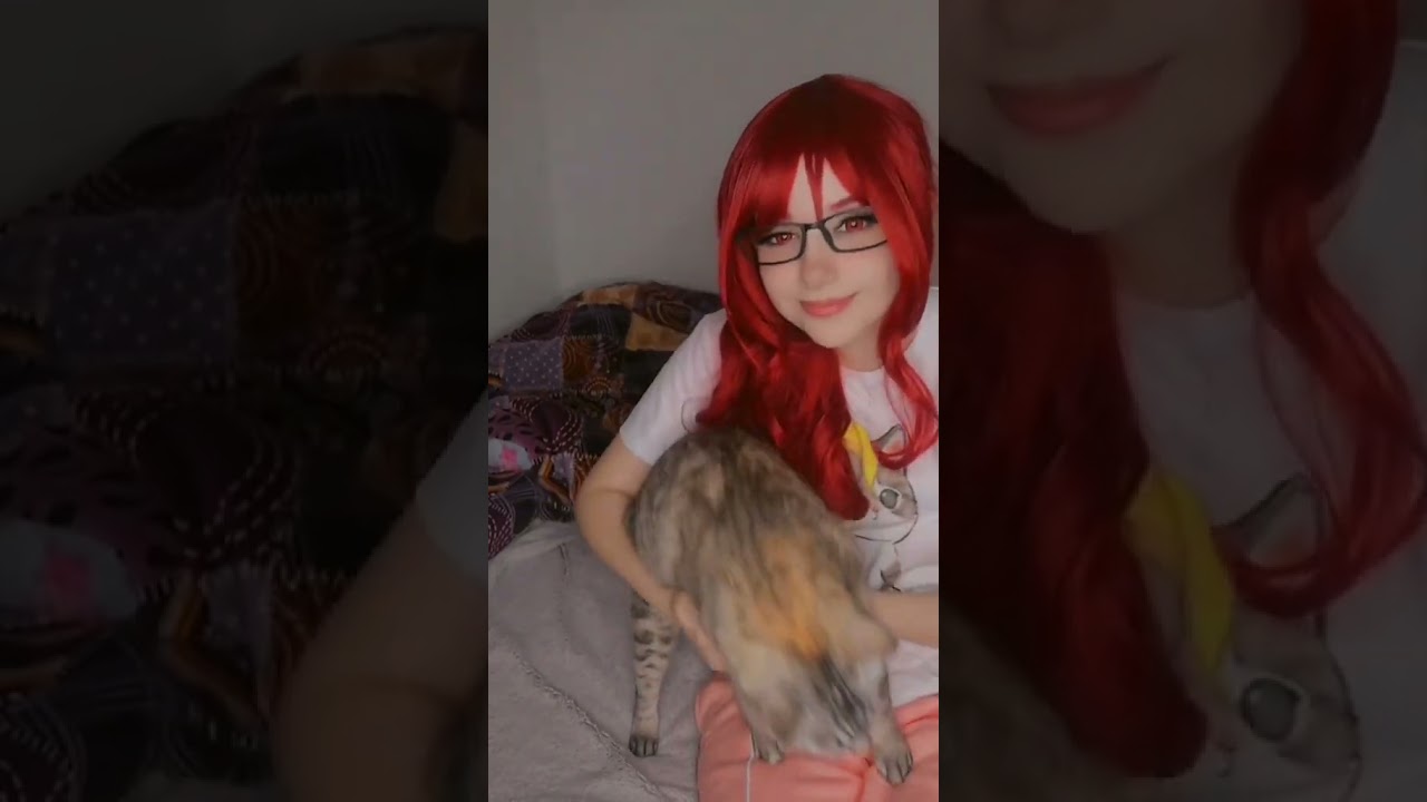 Annoying my precious kitty | Anzu Hoshino #cosplay | Romantic Killer