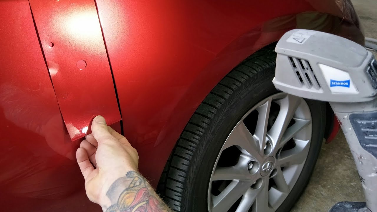 Colour Matching Automotive Paint 