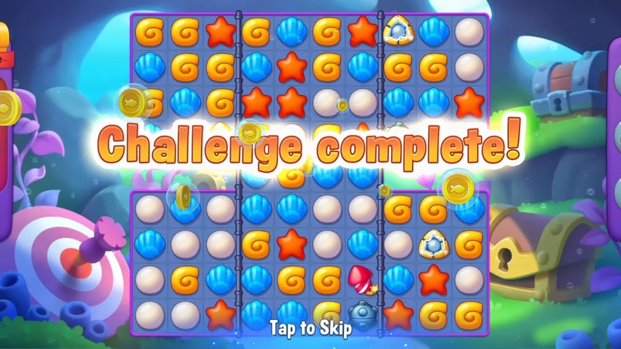 @Fishdom Level 11991 - 11994, Challenge Level 3 Stage 3 Completed