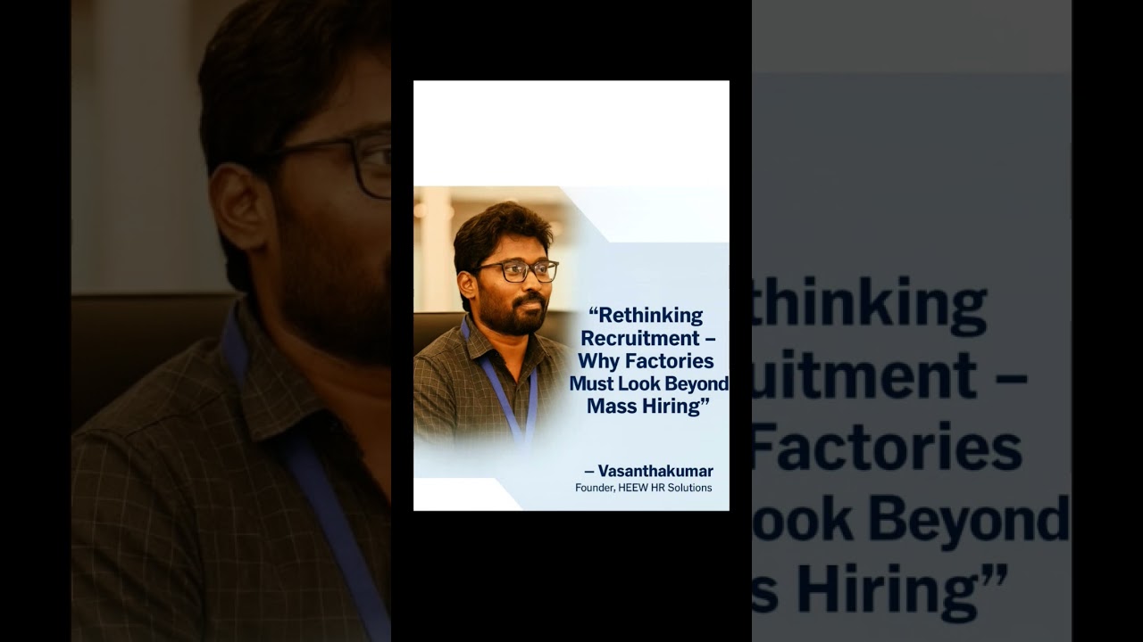 🌐 Dinamalar featured our Founder’s article:“Rethinking Recruitment – Beyond Mass Hiring” 🏭✨ 