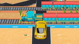Jam Highway - Comeback Home All Levels Gameplay (Android,iOS) Fail Levels TRAIN Stunts screenshot 4