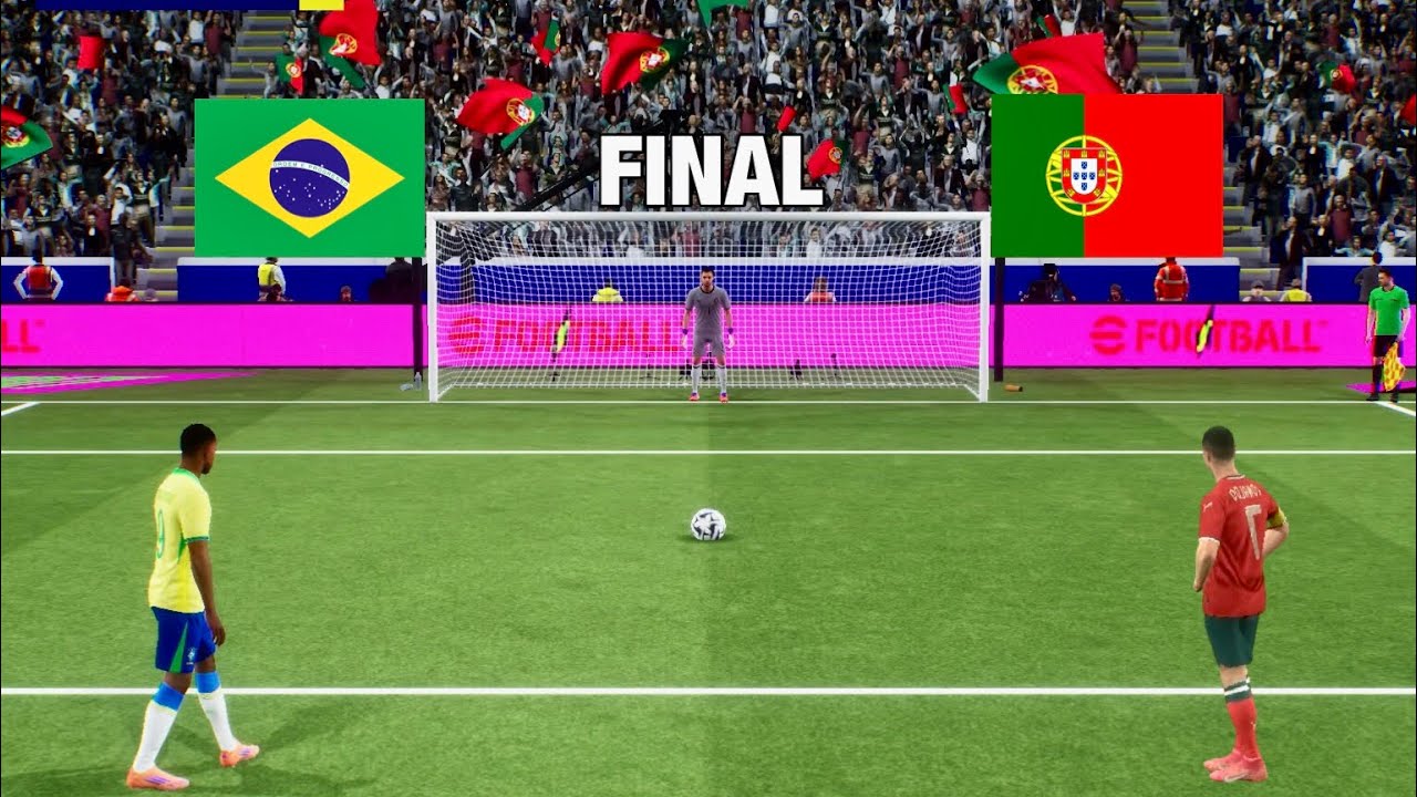 ПОРТУГАЛИЯ – БРАЗИЛИЯ: ПЕНАЛЬТИ | ПОР ПРОТИВ БРА | еФУТБОЛ