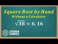 Find Square Root by Hand without Calculator