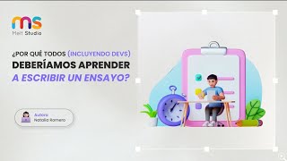 ¿Por qué los devs deberíamos aprender a escribir un ensayo? (MelTED Talks cada jueves meltstudio.co) screenshot 4