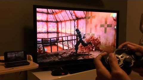 GPD XD Test HDMI + Controller (PPSSPP + Crisis Core - Final Fantasy VII)