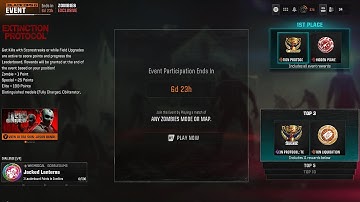 Black Ops 6 New Extinction Protocol Event (Challenges & Rewards)