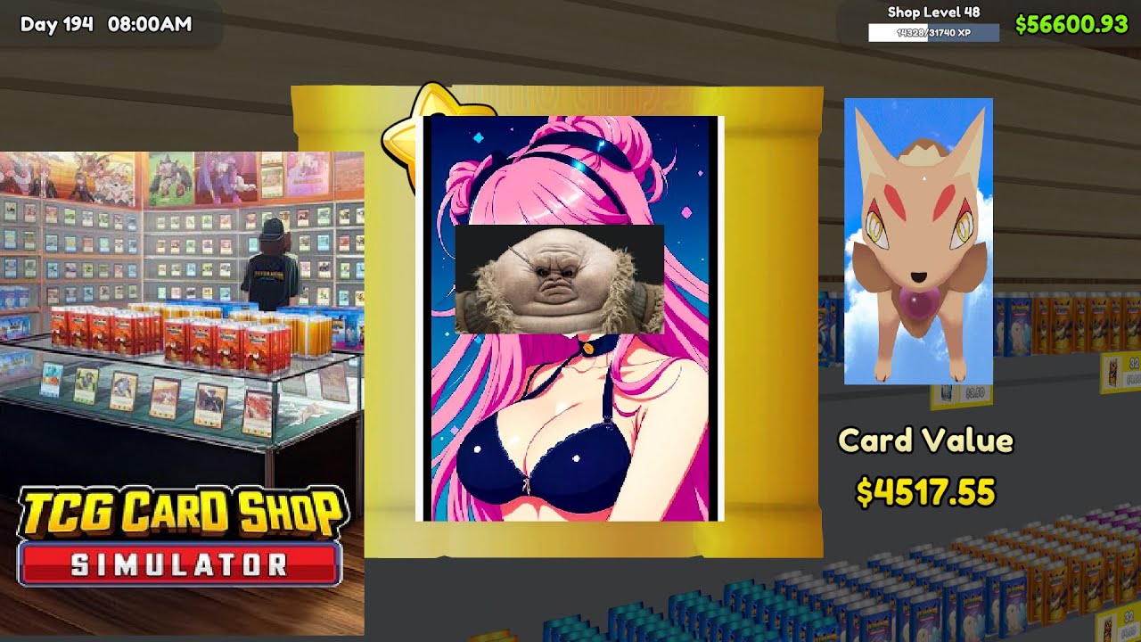 Level Playing Card Playing TCG Card Shop Simulator LEVEL 54! NEW UPDATE V0.47.1! Ripping ...